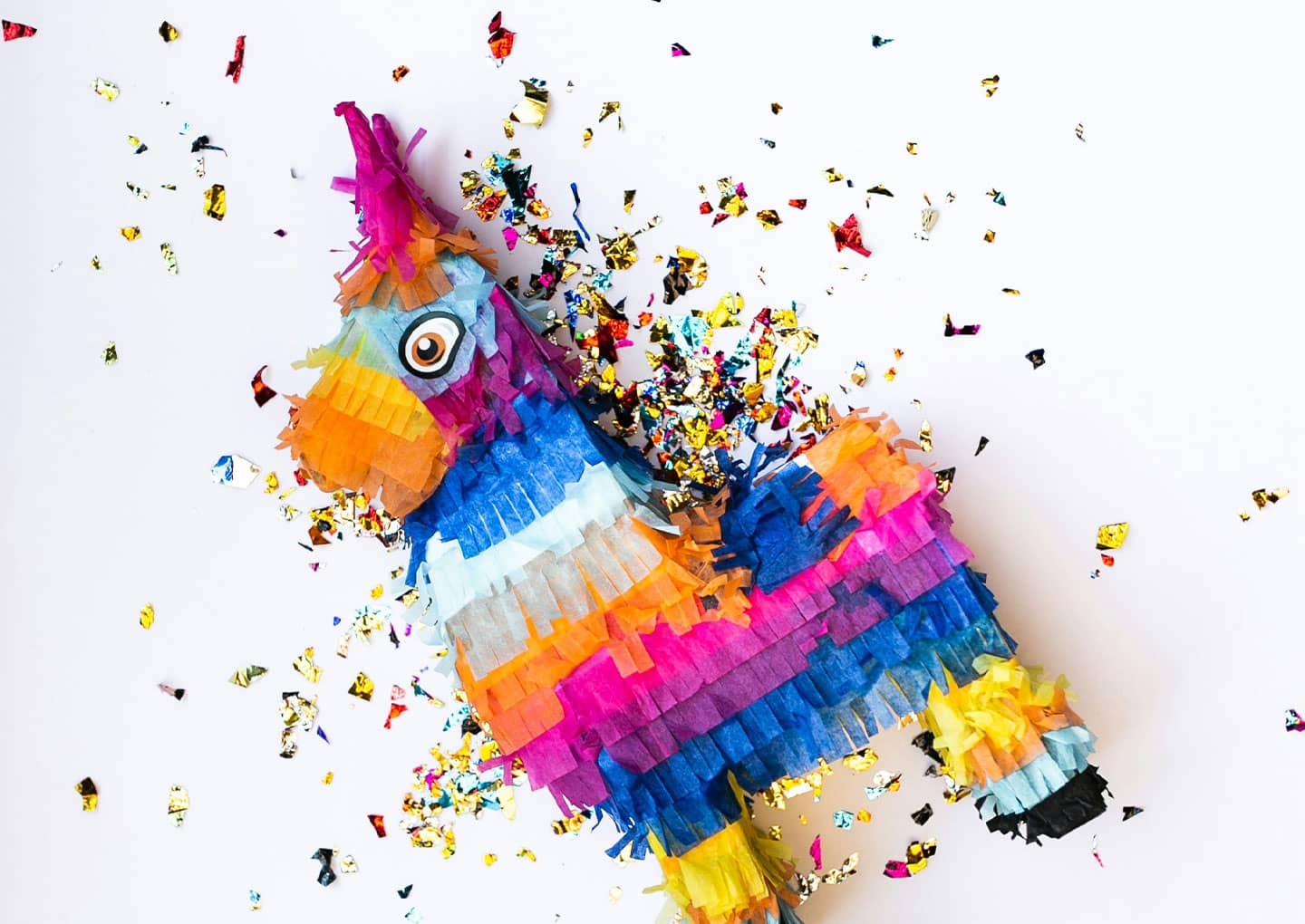 Eine Einhornpinata