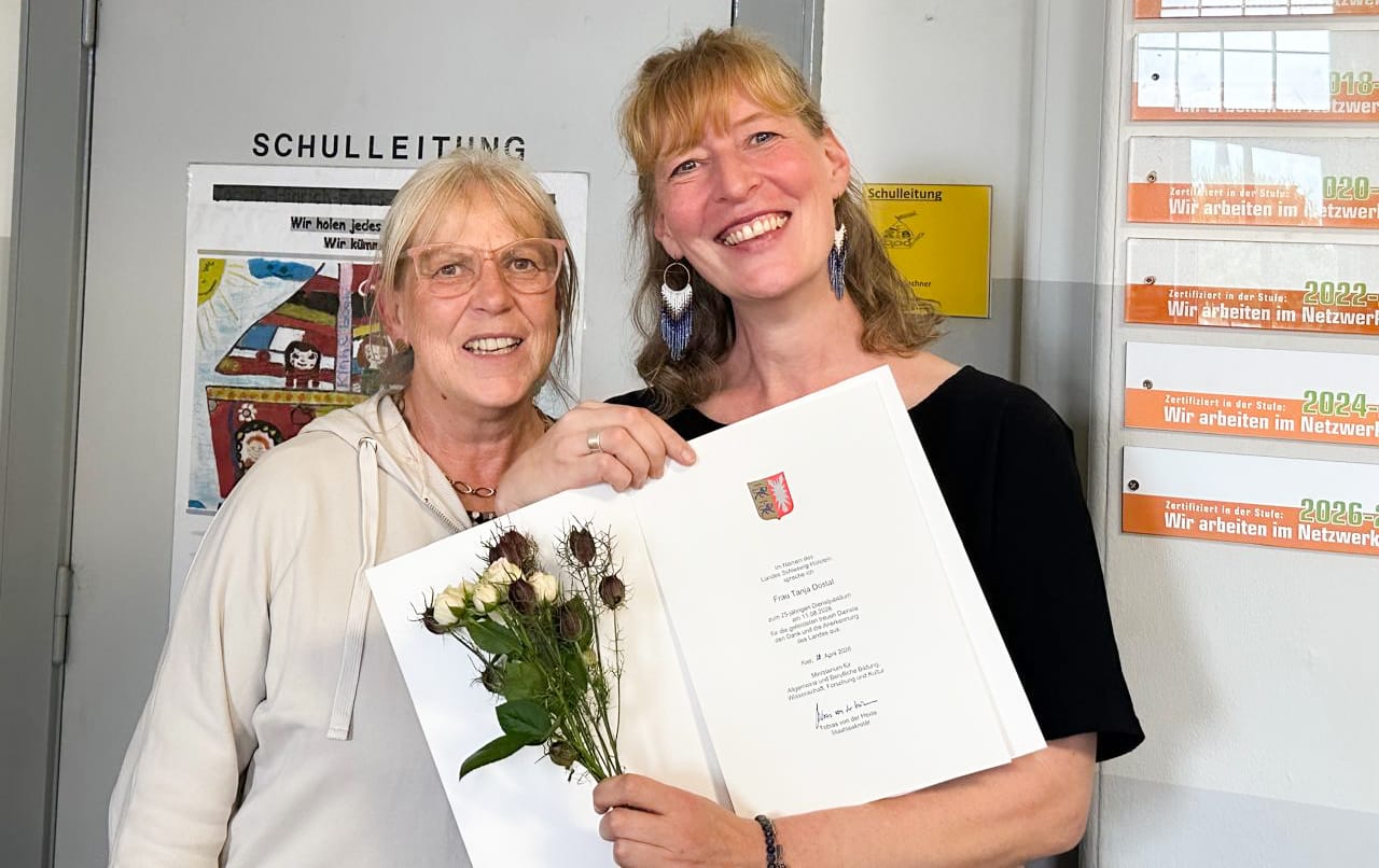 Frau Bärbel Wulf-Fechner und Tanja Dostal